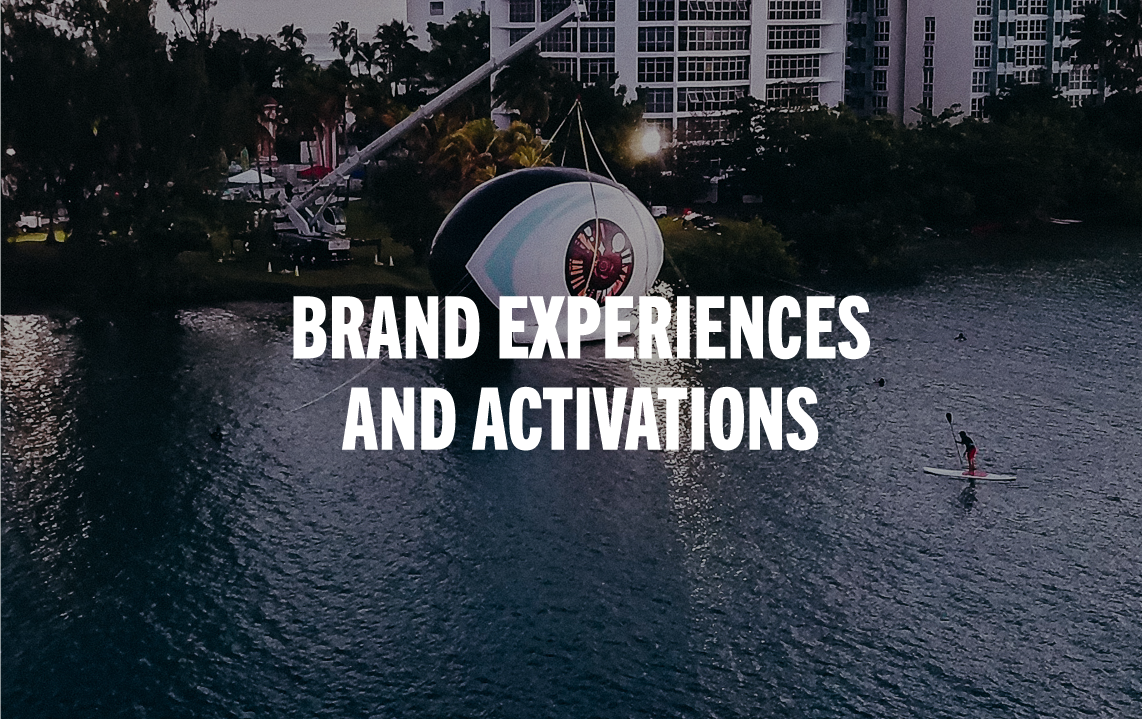 brand experiences and activations